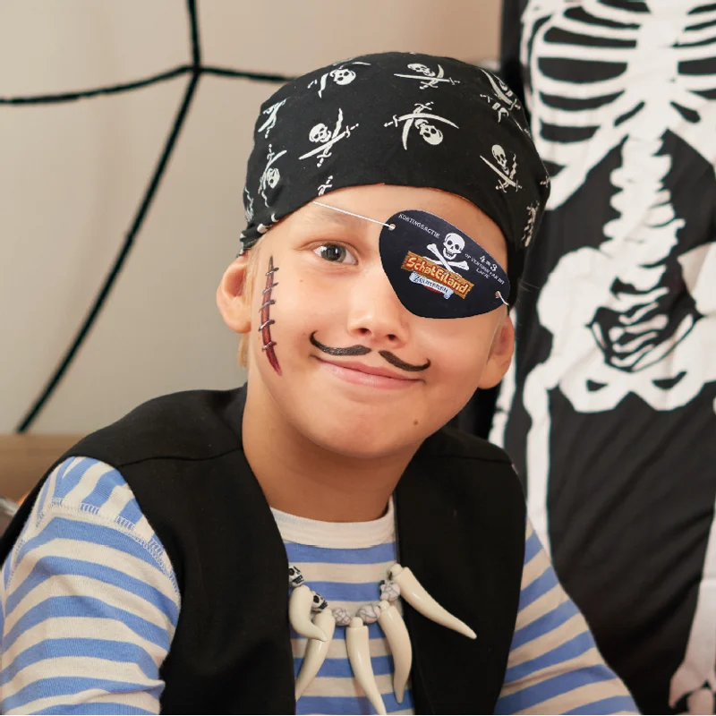 Pirate eye patches 7.5 x 5.5 cm