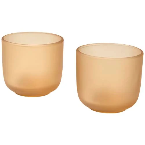 Male 200 ml glasmuggar – set om två med matt finish