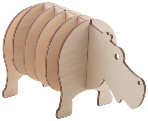 Noah. Klaasialuste komplekt, jõehobu