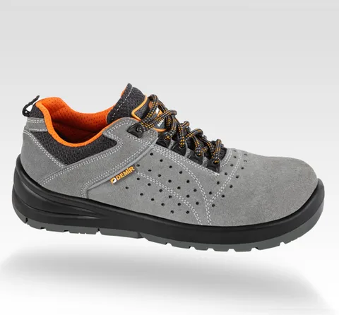 Suede work shoes FFC 1715 SD S1P