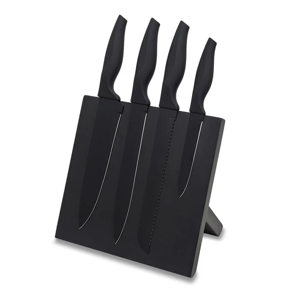 Akita knivset på magnetblock