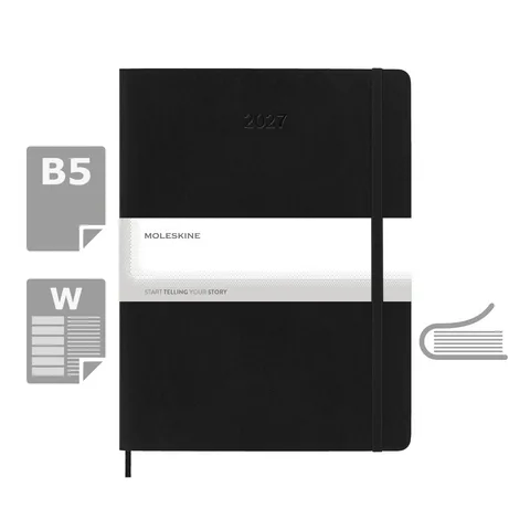 MOLESKINE Wochenkalender mit Notizbuch