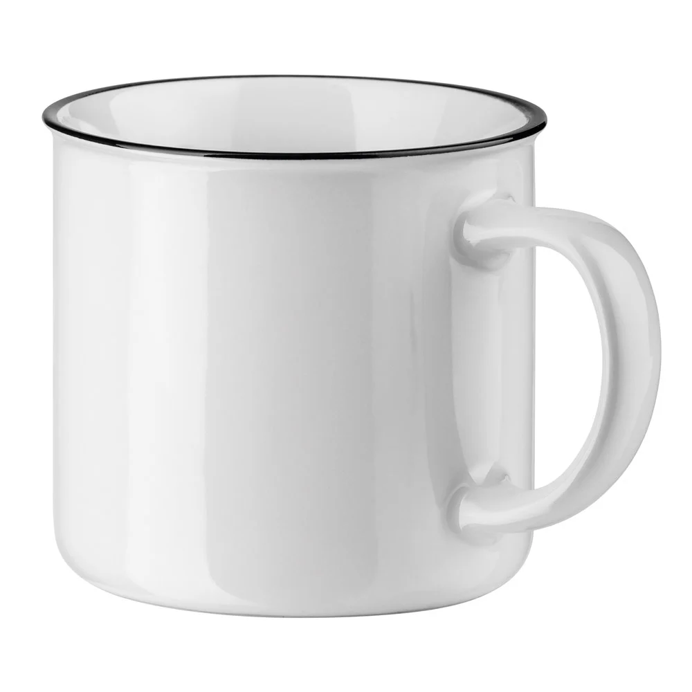 VERNON WHITE. Keramisk mugg 340 mL