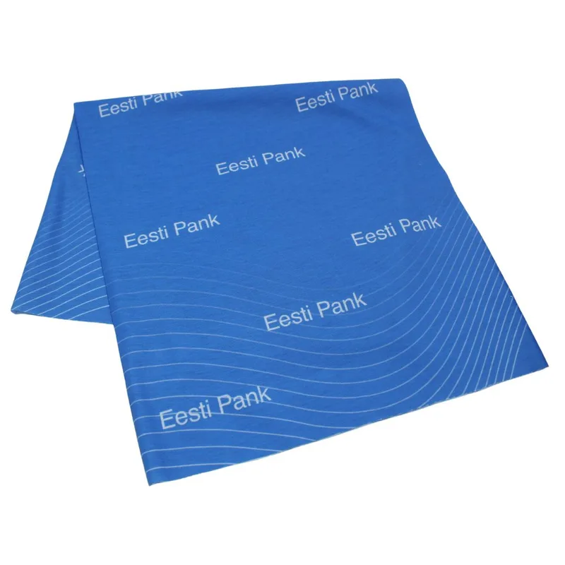 Custom Logo Bandanas & Multifunctional Headwear (10-in-1) | Bank of Estonia Example