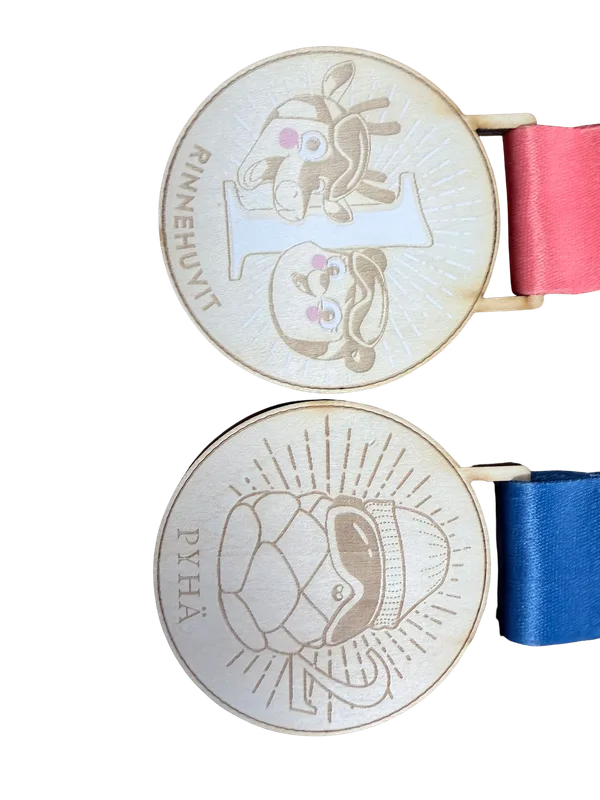 Branded Medals (Custom Design) & Lanyard Print | Lasnamäe Rahvajooks 2025