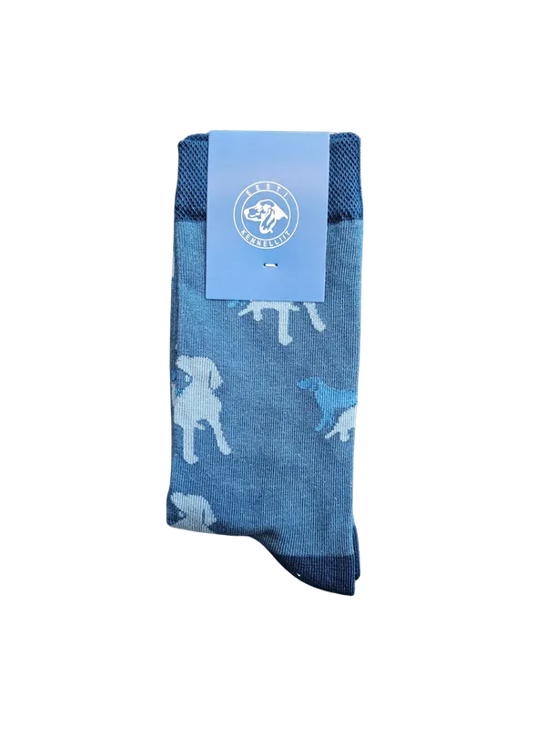 Custom Logo Knitted Sports Socks | Saaremaa Sports School Example