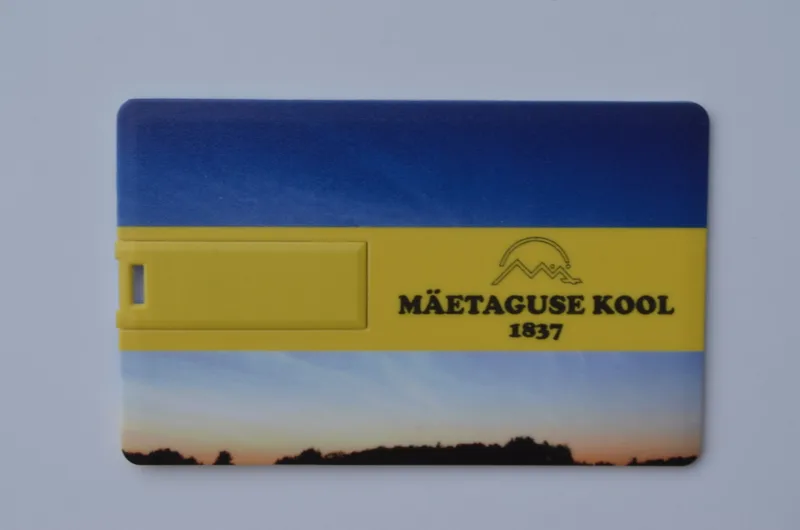 Custom Logo Credit Card USB Drives | Läänemaa ÜG Case Study