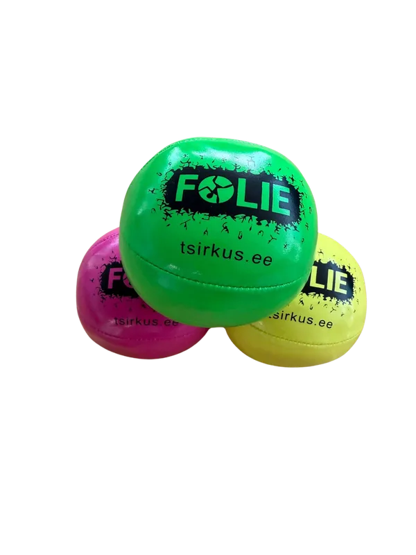 Custom Logo Juggling Balls (3-Set) | Circus Studio Folie Example