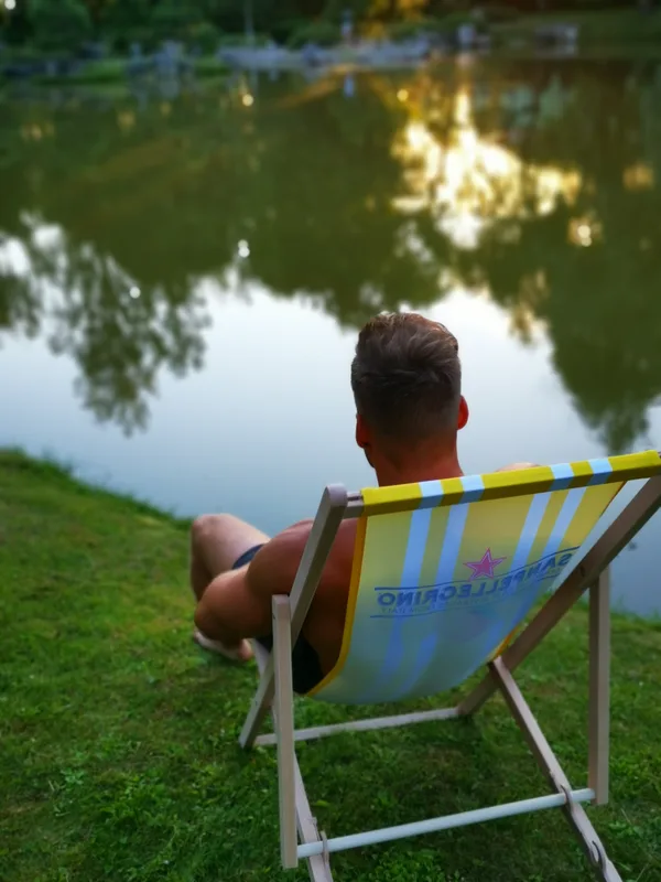 Custom Designed Deck Chairs for Beaches & Events | Reval Cafe Example