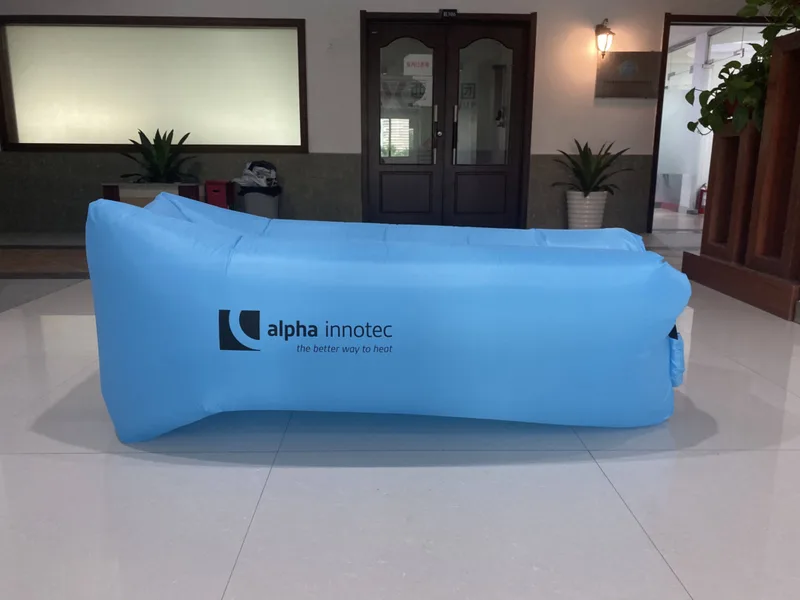 Custom Logo Inflatable Loungers (Air Sofas) | Värska Example