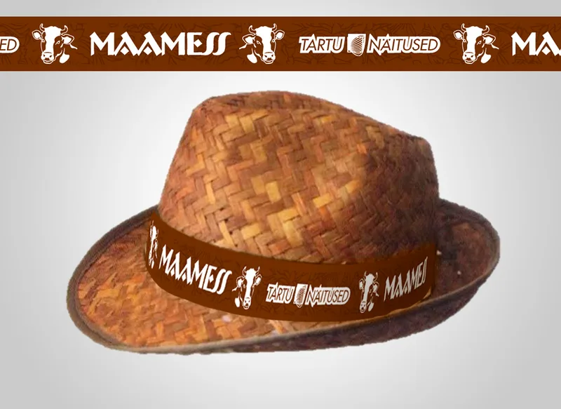 Strohhüte mit Logo für Sommerfeste & Events | Maamess Beispiel