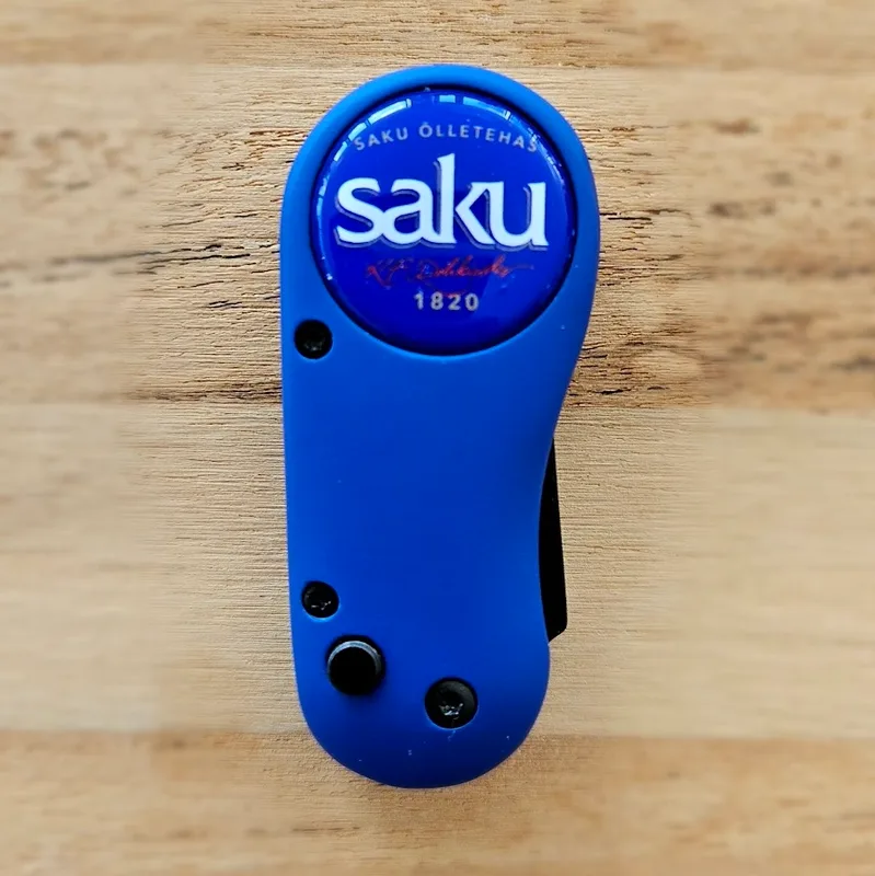 Logoga greeni kahvel (golfi divot tool) | Saku Õlletehase näide