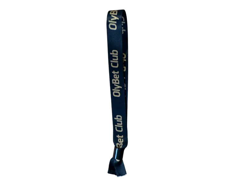 Fabric Wristbands for Events with Security Clip | Maamess Fair Example