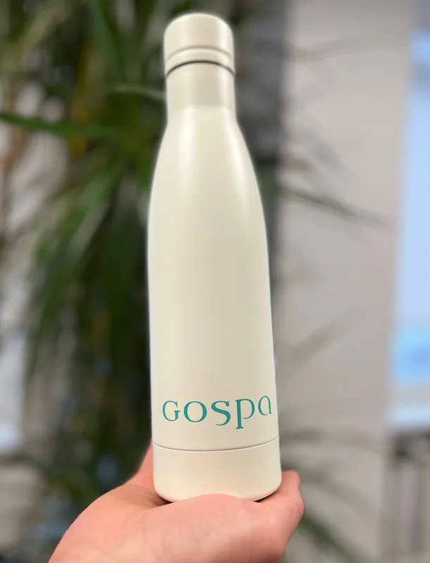 Engraved Logo Soft Touch Thermos Bottles | Uptime Case Study