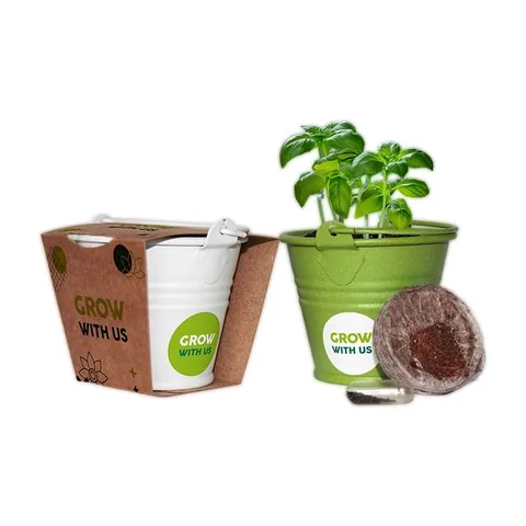 Grow Kit Bucket — kasvatuskomplekt metallämbris