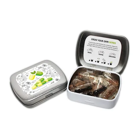 Nature capsules — 15 seemnekapslit plekkkarbis